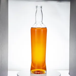 Good Quality 700ml 750ml 1000ml Super Flint Empty Whisky Glass Bottle For Wine Vodka Whiskey Rum Gin Tequila Beverage Filling