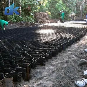 Pavimentação de grama geocélula para pavimentação de grama, pavimentação de plástico para calçada