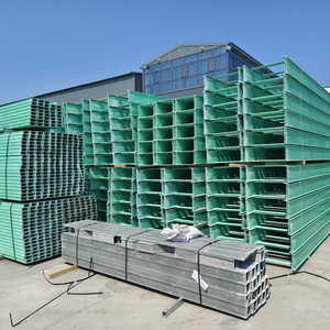 Fiberglass Ladder Cable Tray Large Span For Tunnels Airports Railways Hebei Made Iso9001 Certified - Product Image 2