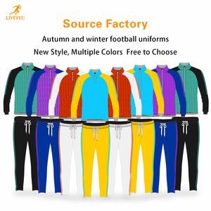 مجموعة نادي كرة القدم جيرسي عالية الجودة ، اسم رقم مخصص ، شعار من المصنع ، ملابس - Product Image 1