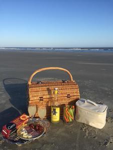 Cesta de mimbre tejida hecha a mano para <span class=keywords><strong>4</strong></span> <span class=keywords><strong>personas</strong></span>, juego de mimbre para <span class=keywords><strong>Picnic</strong></span>, artesanías populares, respetuoso con el medio ambiente - Product Image 5