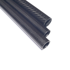 OD30mm ID25mm Glossy Matte Twill Plain <b>Carbon</b> Fiber Tube Lightweight CNC, Used for Flying Car Frame - Product Image 3