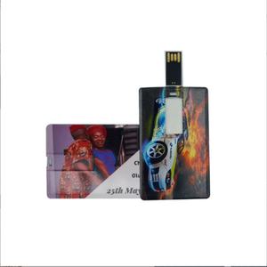 Nouvelle clé USB carte de crédit 2025 – Clé USB 3.0/3.1/2.0 format carte de crédit avec impression personnalisée gratuite pour entreprises - Product Image 2