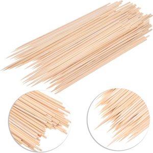 Giá Rẻ Nhất 15Cm Thân Thiện Với Số Lượng Lớn Tre Tự Nhiên Xiên BBQ Kebab Thịt Nướng Tùy Chỉnh Sticks Đối Với Đảng Brochette Trái Cây Thanh - Product Image 2
