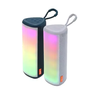 TG357 tragbarer Mini-Wireless-Speaker mit Silikon-Lanyard und Kalonka tragbarem Audio-Player aus Stoff Bluetooth Lautsprecher mit Licht