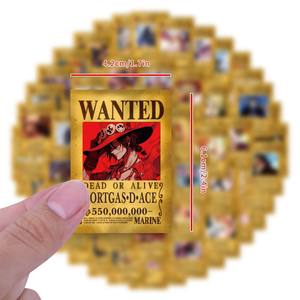 Nouvellement 100PCS Jaunissement Anime Luffy Wall Collage <span class=keywords><strong>One</strong></span> Pieces <span class=keywords><strong>Wanted</strong></span> Poster - Product Image 3