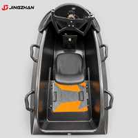 Jet-boat électrique personnel 15 kW, mini-bateau, charge maximale 150 kg, batterie 5,5 kWh, 40 km/h, pour la pêche, les sports nautiques en lac