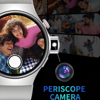 Reloj Inteligente Popular BW17 para Uso Diario con Tarjeta SIM, Llamadas Telefónicas, Pantalla Redonda, Seguimiento de Salud Multideportivo, Relojes Inteligentes
