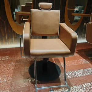 Sillón de Barbería Reclinable Negro para Hombre, Silla Profesional para Corte de Cabello, Silla Hidráulica para Salón de Belleza DM - Product Image 2