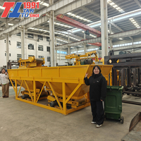 Machine automatique compacte mobile pour la fabrication de briques creuses en ciment avec moteur, boîte de vitesses et pompe pour blocs de béton cellulaire autoclavé