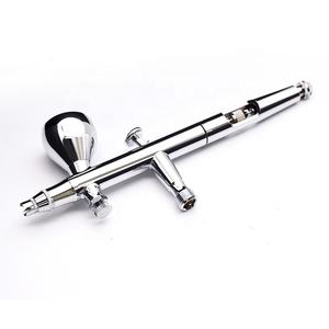 <span class=keywords><strong>Compresseur</strong></span> d'airbrush à double action en cuivre pour l'art des ongles, atomisation lisse, ombrage, peinture de maquettes, pâtisserie, tatouage temporaire - Product Image 1