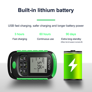 Máy đo công suất quang mini bốn trong một máy đo ánh sáng đỏ tất cả trong một với đèn LED có thể sạc lại cáp mạng - Product Image 3