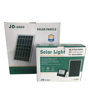 <span class=keywords><strong>JD</strong></span> แสงพลังงานแสงอาทิตย์ IP67 100วัตต์อลูมิเนียมอบอุ่นสีขาว/สีขาวน้ำท่วมไฟพลังงานแสงอาทิตย์ - Product Image 4