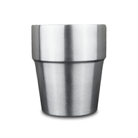 Tasse à café isolée à double paroi avec couvercle pour aller tasses de voyage sous vide personnalisées en acier inoxydable 304 réutilisables