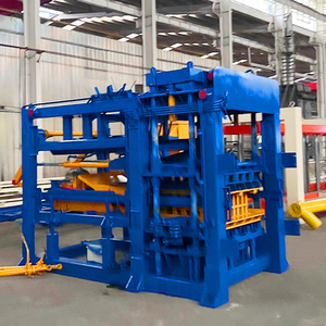 QT5-15 hoàn toàn tự động khối hình thành thiết bị bê tông lát gạch khuôn máy rung - Product Image 2