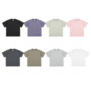 Camiseta Oversize de Punto de 260 GSM, 100% Algodón de Alta Calidad, Ropa Urbana para Hombre, Camisetas Personalizadas para Hombre - Product Image 5