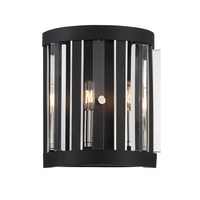 Lampu Dinding Modern Art Deco 2 Cahaya dengan Bilah Akrilik, Dapat Diredupkan, untuk Villa, Kamar Tidur, Hotel, Kamar Mandi, Lampu Samping Tempat Tidur