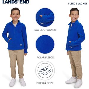 Veste coupe-vent imperméable 3-en-1 FOXA pour enfants avec couche polaire amovible pour une utilisation en extérieur - Product Image 6