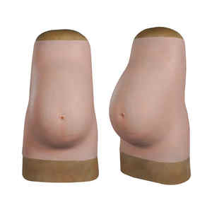 Ventre de grossesse réaliste en silicone pour hommes, expérience de grossesse factice, ventre artificiel, bosses de grossesse, moule, accessoires de cosplay, accessoires de <span class=keywords><strong>film</strong></span>, drag - Product Image 2