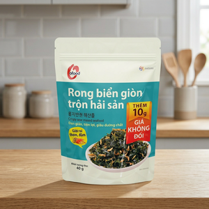 Alga Marina Coreana O'food con Mariscos, en Hojuelas, 40g, Venta al Por Mayor |   Cubrearroz crujiente listo para comer - Product Image 2