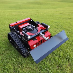 Tondeuse à gazon industrielle autopropulsée à télécommande, hybride essence-électrique sans fil, 4 temps, 500 mm, 600 m, chenilles, zéro rayon de braquage, 224 CC - Product Image 2