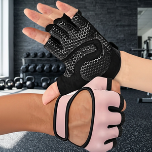 Gants tactiques demi-doigts pour la gym et le fitness, entraînement en extérieur, légers, coque rigide, antidérapants, pour le cyclisme, absorption des chocs - Product Image 3