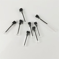 Mini 1ml 2ml 3ml échantillon de verre bouteilles de parfum vide petit atomiseur flacon testeur pour cosmétiques sérigraphie Surface