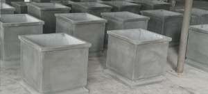 Modstone <span class=keywords><strong>Montague</strong></span> Square Lite Jardinière/Pot léger avec base pour le sol - Product Image 5