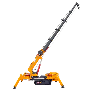 High Quality 2 Ton Hydraulic Crawler Crane Portable Spider Crane With Low Price