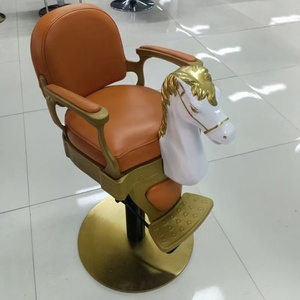 Silla de Barbero Hidráulica para Niños, Estilo 2024, Venta al por Mayor, Acero Inoxidable, Asiento de Cuero, Altura Ajustable, Giratoria 360°, para Hospital o Sala de Estar - Product Image 5