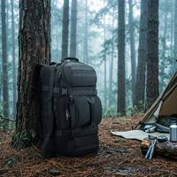 Sac à dos tactique robuste 3 en 1 avec bandoulière amovible pour la chasse et le camping