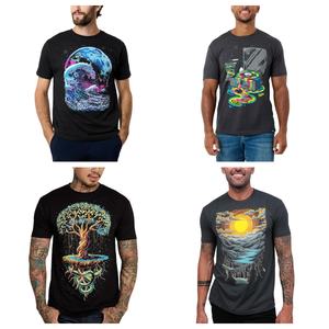 Vente en gros de t-shirts personnalisés de haute qualité avec logo personnalisé, 210g, t-shirts d'été surdimensionnés pour <span class=keywords><strong>homme</strong></span>, impression à la demande - Product Image 3