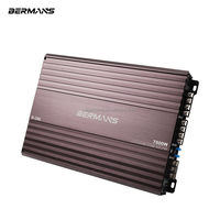 Yüksek Ses Kalitesi 60Wx4 Sınıf AB Araç Ses Amplifikatörü 4 Ohm 4 Kanal 12-24V Crossover'lar Amfi OEM ODM