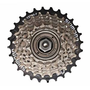 <span class=keywords><strong>Cassette</strong></span> <span class=keywords><strong>Shimano</strong></span> Tourney TZ500 <span class=keywords><strong>6</strong></span> <span class=keywords><strong>vitesses</strong></span> 7 <span class=keywords><strong>vitesses</strong></span>, roue libre pour VTT, pignon en métal fileté 14-28/34T, original - Product Image 5