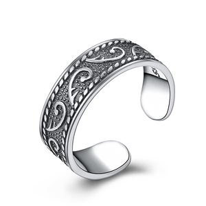 2020 venta directa de fábrica de moda salvaje S925, anillo de plata esterlina, - Product Image 1