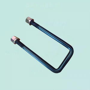 SHACMAN DZ97259520915 Heavy Duty U-Bolt Kit New Cab <span class=keywords><strong>Guard</strong></span> Rack y chasis Piezas de suspensión trasera para camiones - Product Image 2