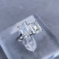 Bague en argent sterling 925 de la marque MuShan, sertie de moissanite VVS, fabriquée à la main pour votre partenaire, plaquée or véritable 18 carats, bijoux brevetés MST