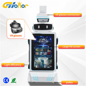 Simulatore VR Commerciale ad Alto Profitto <span class=keywords><strong>con</strong></span> Stile <span class=keywords><strong>Robot</strong></span> Carino e 50 <span class=keywords><strong>Giochi</strong></span> per l'Intrattenimento nei Centri Commerciali e nelle Sale <span class=keywords><strong>Giochi</strong></span> - Product Image 4