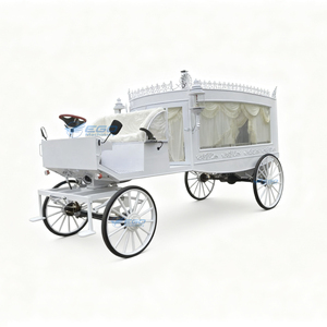 Véhicule funéraire électrique blanc classique haut de gamme, très demandé - Product Image 2