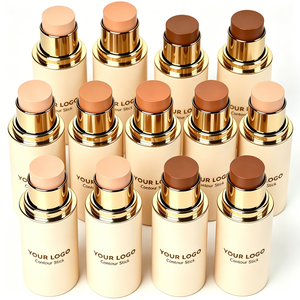 Stick de Contouring Crème Vegan Waterproof et Anti-Transpiration à Couvrance Totale <span class=keywords><strong>pour</strong></span> le Visage, Marque Blanche, Portable - Product Image 3