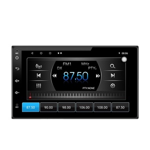 Autoradio ultra mince avec écran tactile de 7 pouces, lecteur dvd, universel, <span class=keywords><strong>android</strong></span>, <span class=keywords><strong>GPS</strong></span>, BT, châssis ultra-fin, vidéo, pour voiture - Product Image 2