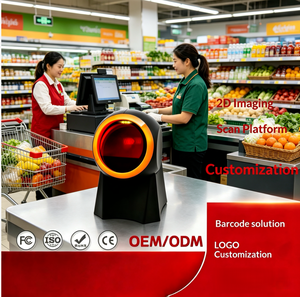 Plataforma de Escaneo de Códigos <span class=keywords><strong>QR</strong></span> OEM Personalizada con USB para Tiendas de Conveniencia, Escáner de Códigos de Barras para Pago, Garantía de 1 Año - Product Image 5