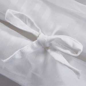 Custom 4pcs <strong>king</strong> Size 100% Cotton Pure <strong>White</strong> <strong>Duvet</strong> Cover Hotel Bedding Cotton Sheet <strong>Sets</strong> - Product Image 3