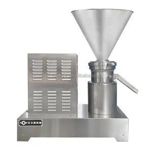 High speed electric juice grinder with circulation port, high shear blueberry and seabuckthorn juice colloid mill