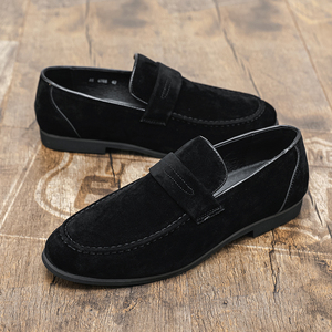 6988 2026 Nouvelles Chaussures Habillées <span class=keywords><strong>Marron</strong></span> pour Hommes – Mocassins Élégants à Enfiler – Chaussures Formelles - Product Image 4