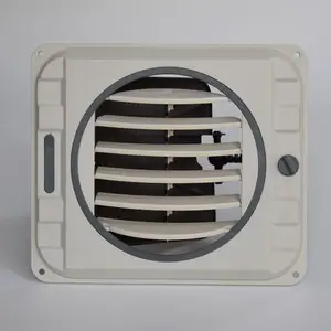 Rejilla de aire acondicionado de suministro de ventilación de aire de aluminio de doble desviación