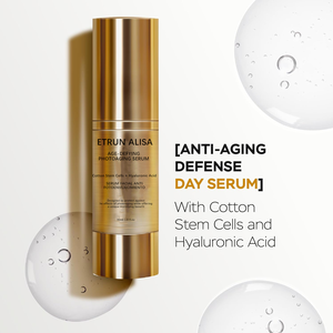 Suero de <span class=keywords><strong>ácido</strong></span> <span class=keywords><strong>hialurónico</strong></span> de células madre de algodón de etiqueta privada, protección antienvejecimiento, daño UV, hidratación profunda, suave para todo tipo de piel - Product Image 2