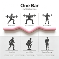 Haltère en silicone antidérapant durable pour musculation, fitness et force, avec logo personnalisé, 15 lb, pour les bras