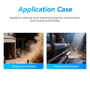 Pompe péristaltique CHONRY à haute protection IP66, résistante à la poussière, à l'humidité et à la corrosion, pour environnements industriels complexes et difficiles, avec moteur pas à pas - Product Image 4