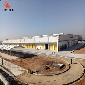 Lớn-span Heavy Duty nhanh chóng cài đặt prefab Kết Cấu Thép hội thảo & kho với lửng không thấm nước CE chứng nhận - Product Image 2